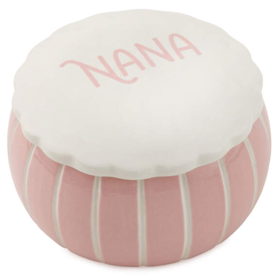 Nana Pink Lidded Trinket Dish