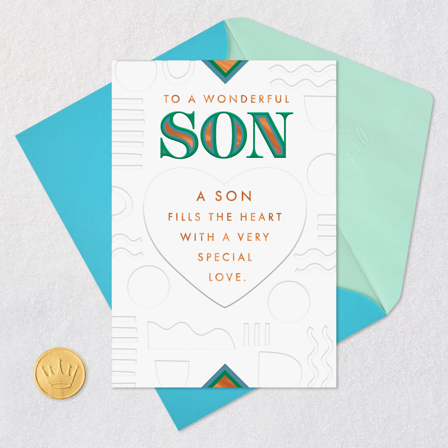 You Fill My Heart With Love and Pride Birthday Card for Son for only USD 2.99 | Hallmark