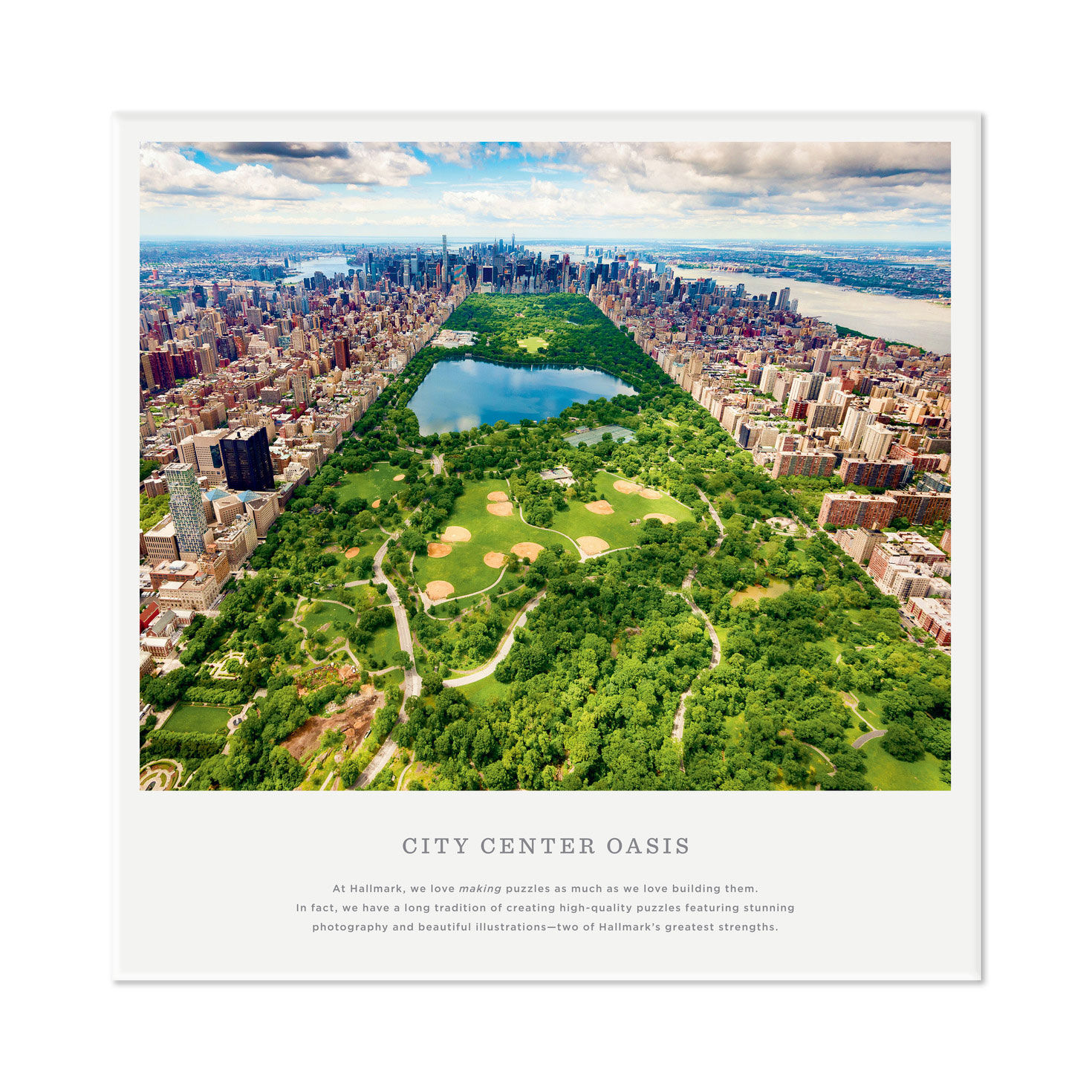 City Center Oasis NYC Central Park 1000-Piece Jigsaw Puzzle for only USD 19.99 | Hallmark