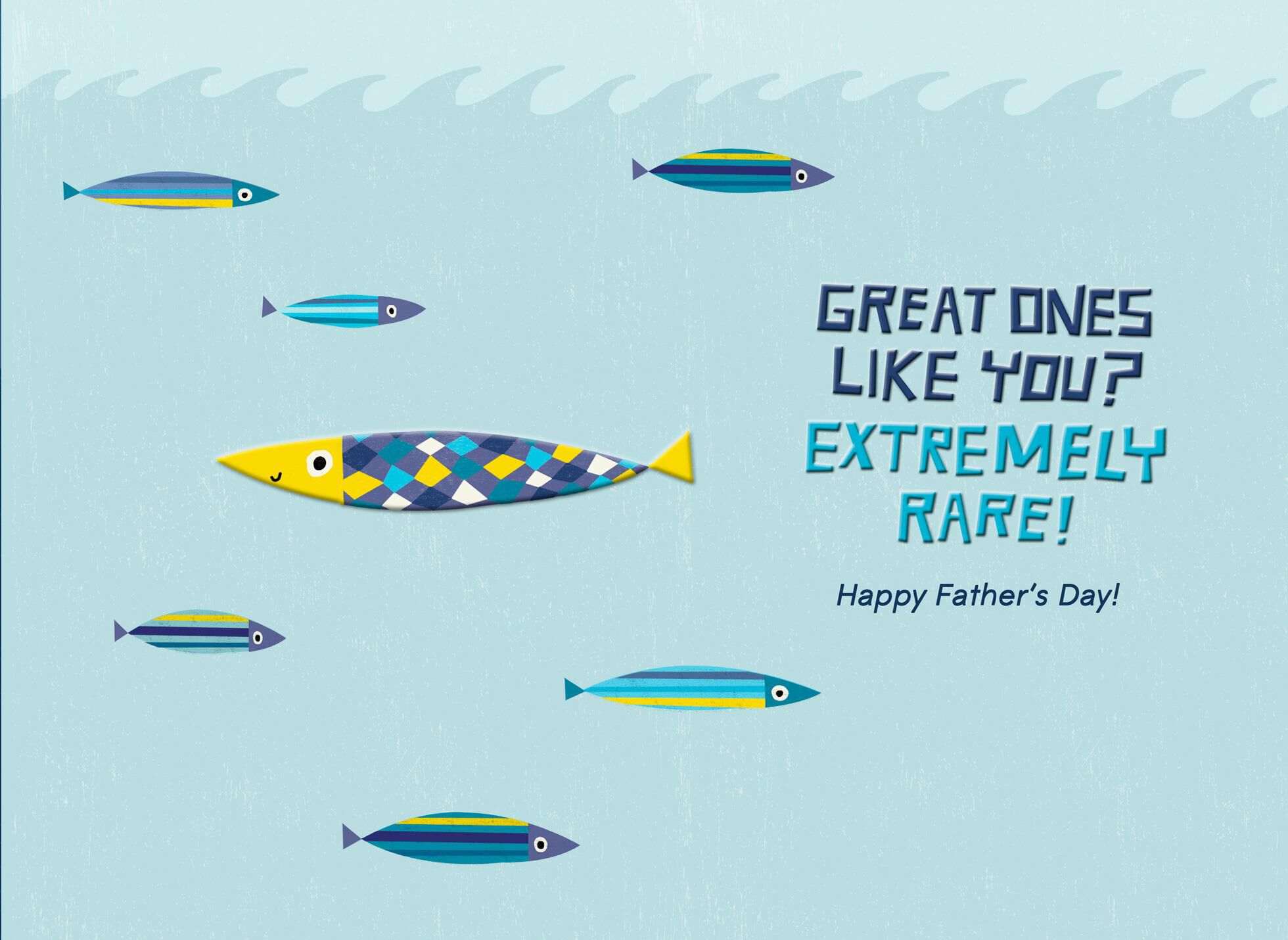 Gone Fishing Father's Day Card for Father-in-Law