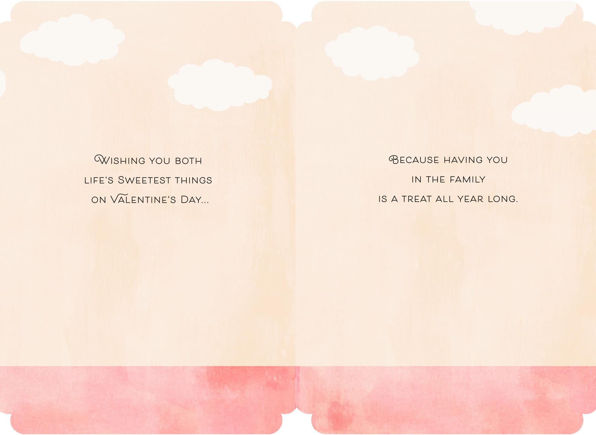 Bicycle Valentine's Day Card for Granddaughter and Her Husband