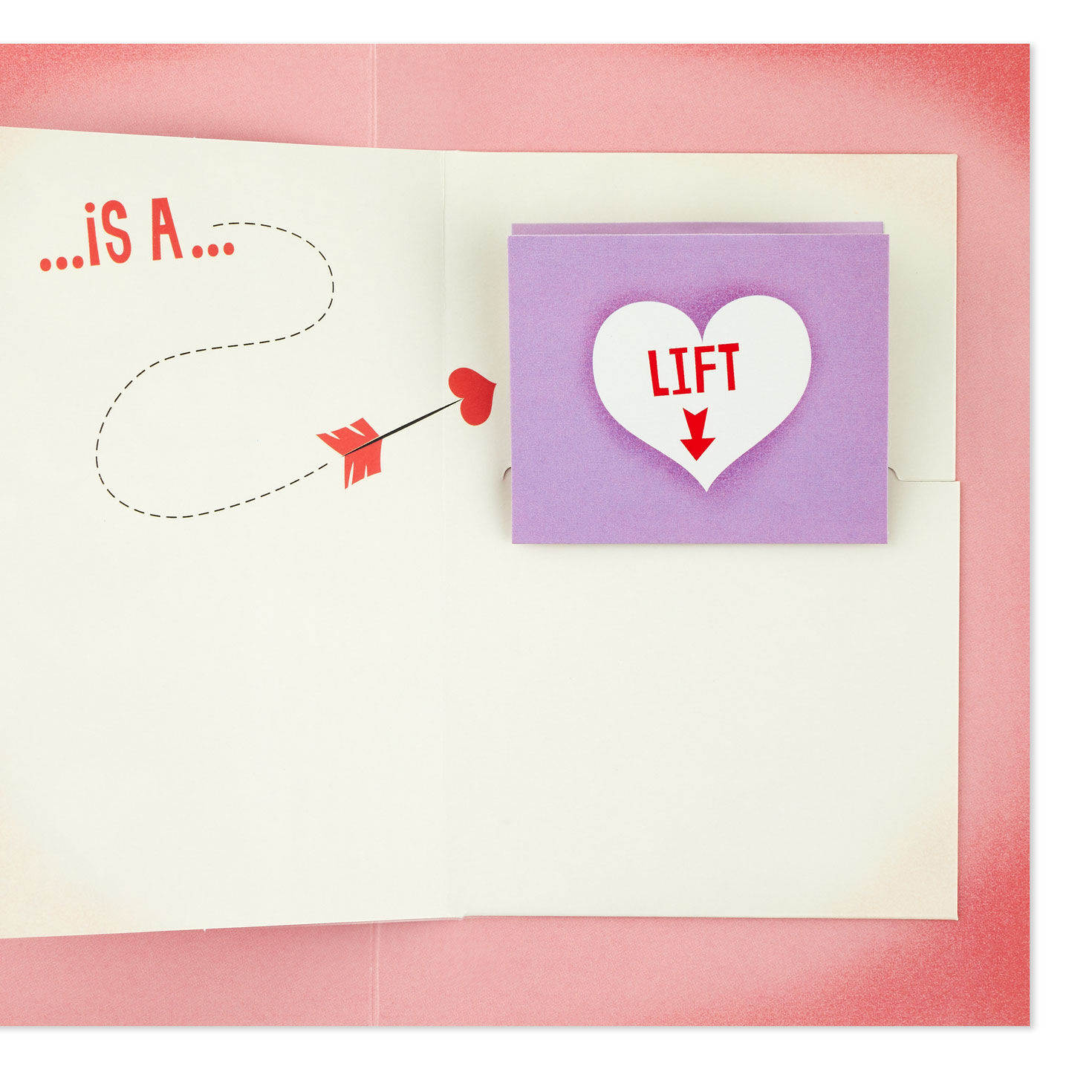 Hugging Dog Musical Pop-Up Valentine's Day Card sentiment image number 3