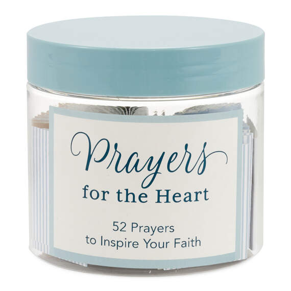 DaySpring Prayers for the Heart Jar With 52 Prayer Cards, , large image number 1