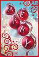 Merry Ornaments Christmas Card, , large image number 1