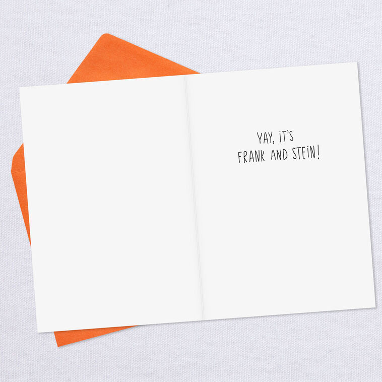 Frank and Stein Funny Halloween Card, , large image number 3