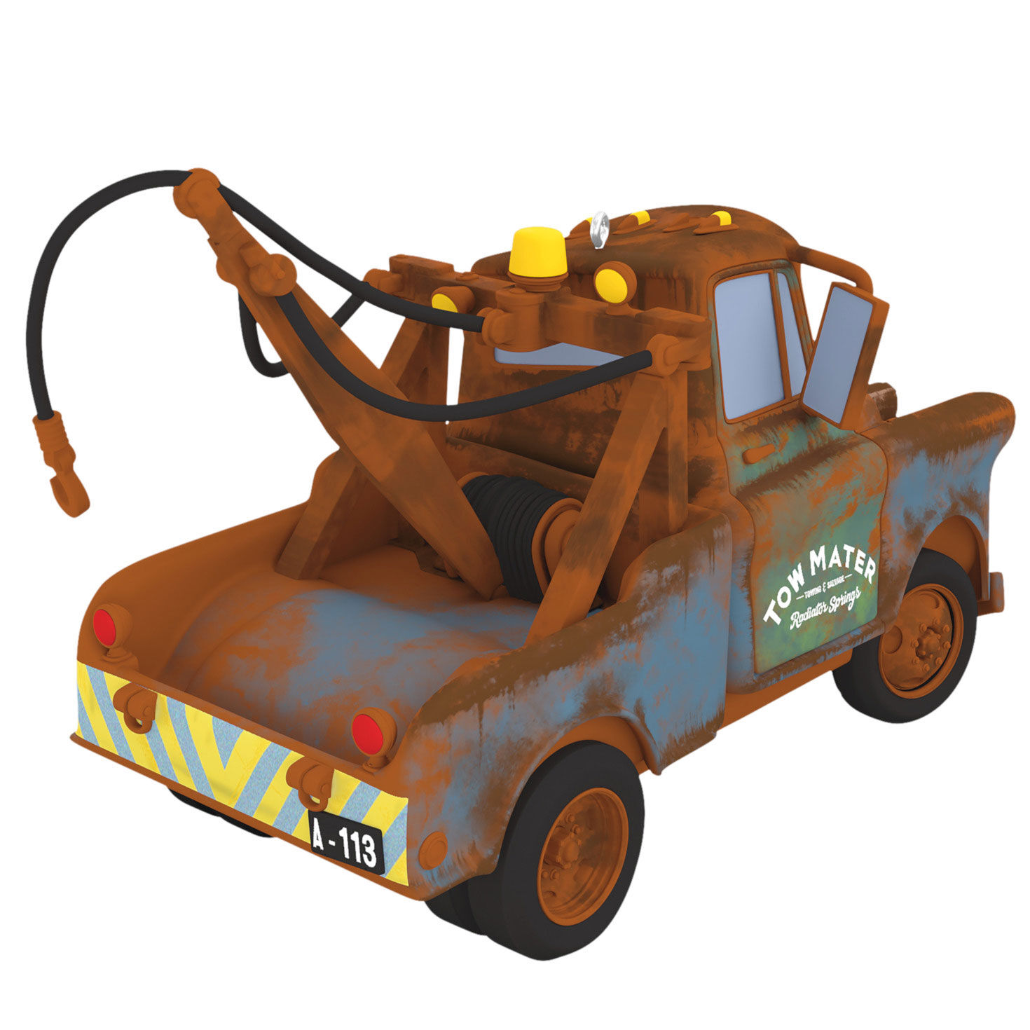 Cars Mater Tow Truck Keepsake Ornament Back image number 6