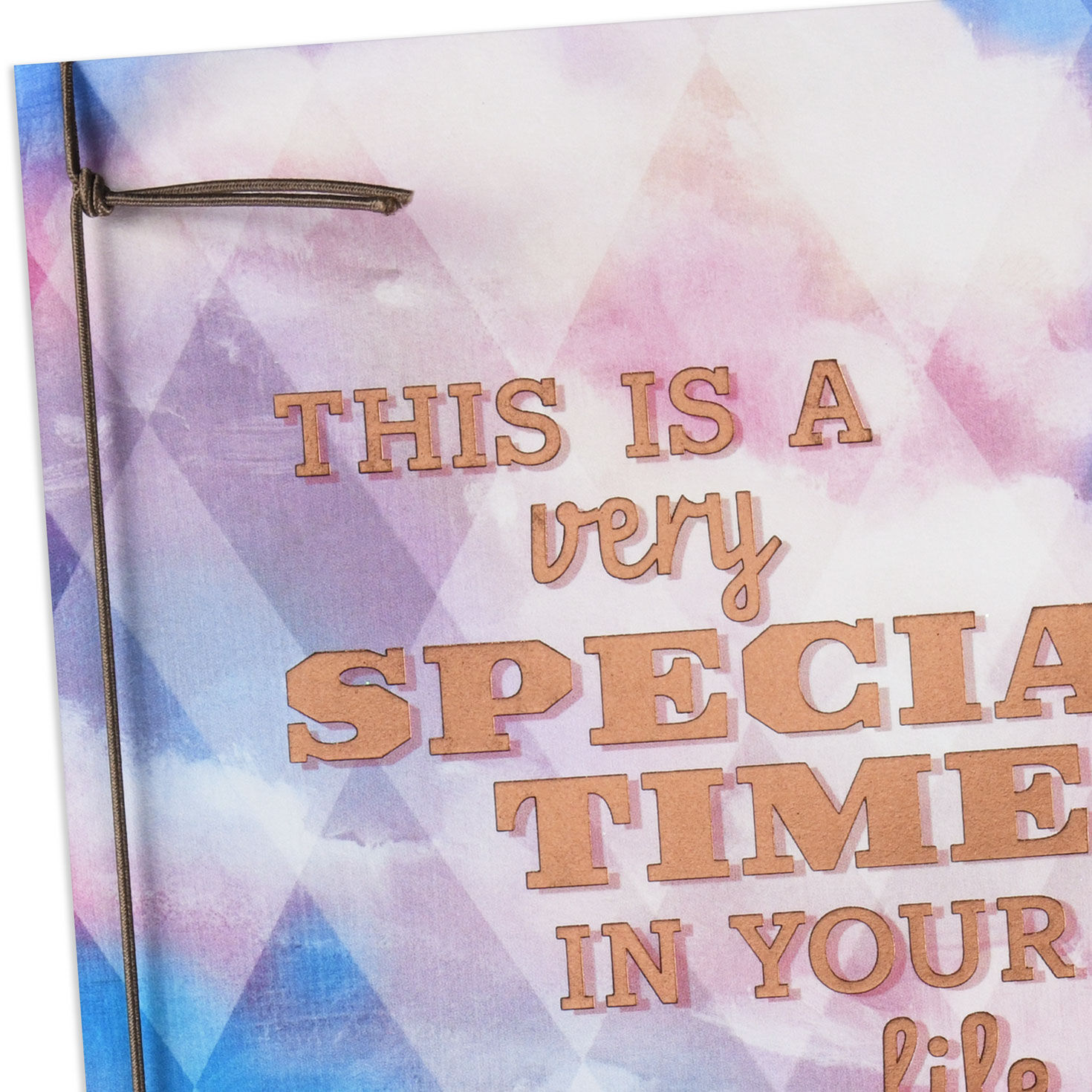 Landscape and Sunny Sky Bar Mitzvah Card for Him Card Front Detail image number 4