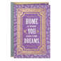 Where You Hang Your Dreams New Home Congratulations Card, , large image number 1