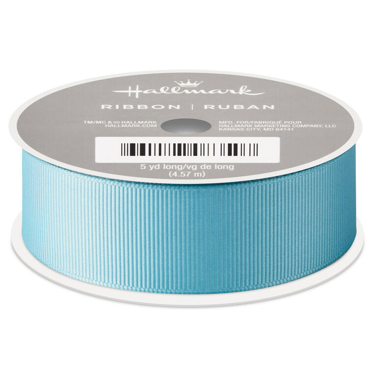 1" Sage Green Grosgrain Ribbon, 18'