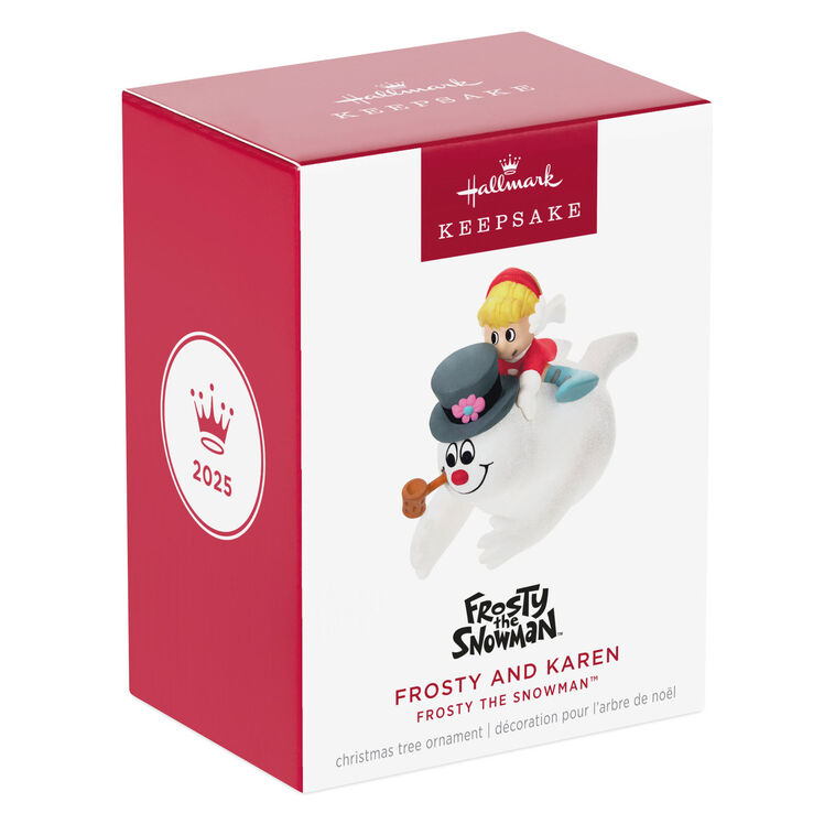 Frosty the Snowman and Karen Keepsake Ornament package front image number 7