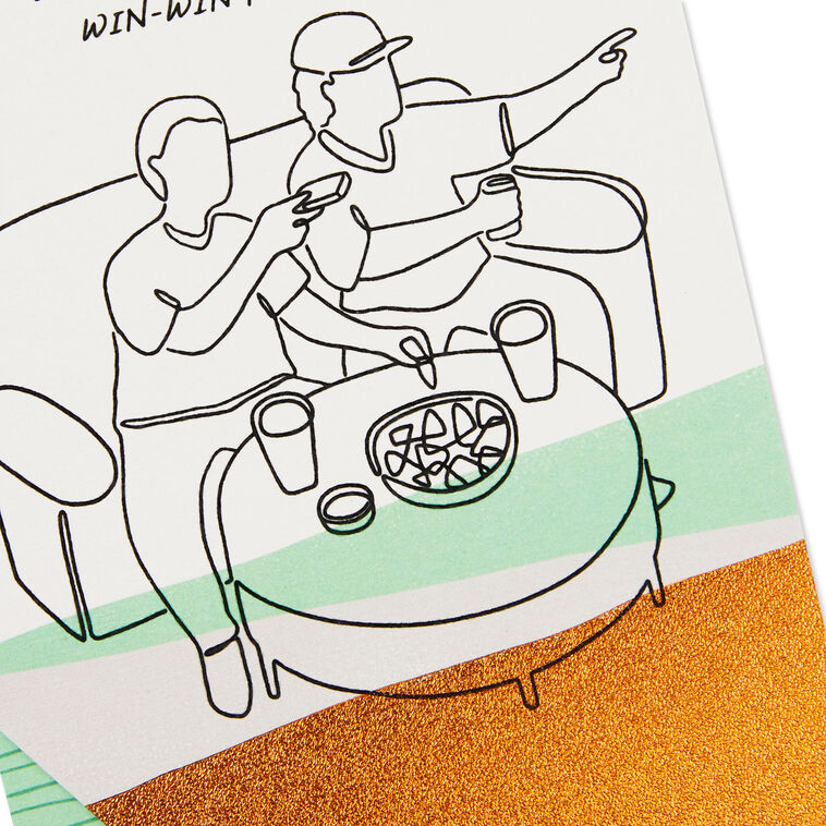 A Good Son Who's a Good Friend Birthday Card for Son, , large image number 5