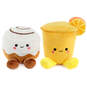 Better Together Cinnamon Roll and Orange Juice Magnetic Plush Pair, 5", , large image number 3