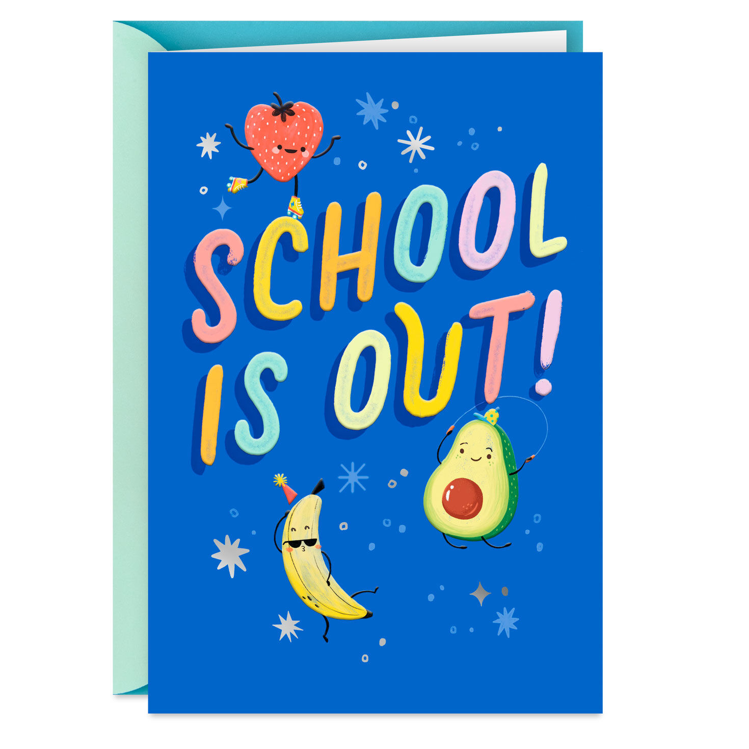 Let the Fun Begin End of School Year Card for Kids