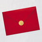 Stocking, Bells and Cookies Christmas Card for Wife Envelope Back with Seal image number 9