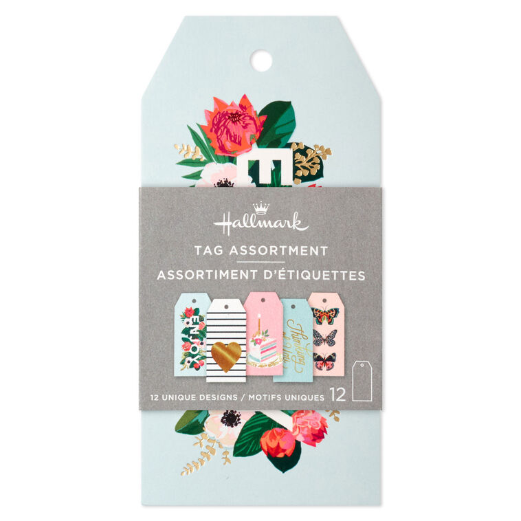 Pink and Green Feminine Gift Tags Assortment package image number 6