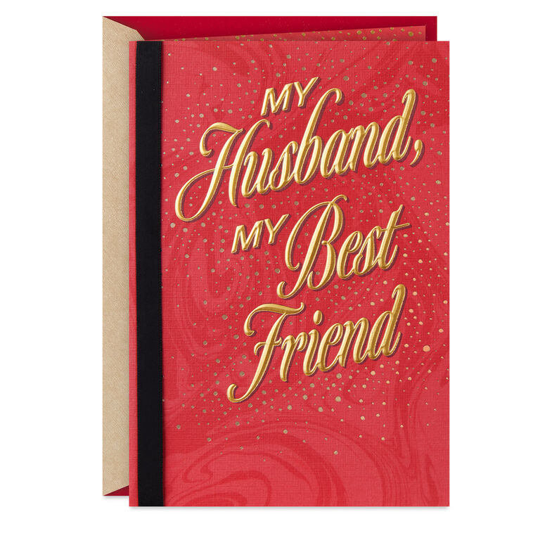 My Husband, My Best Friend Valentine's Day Card