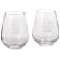 Set of 2 Cheers To Us Stemless Wine Glasses, 15.2 oz, , large image number 1