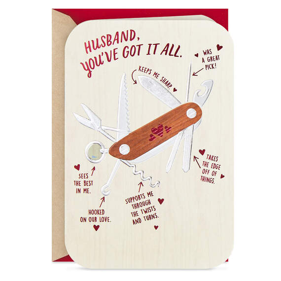 You've Got it All Valentine's Day Card for Husband