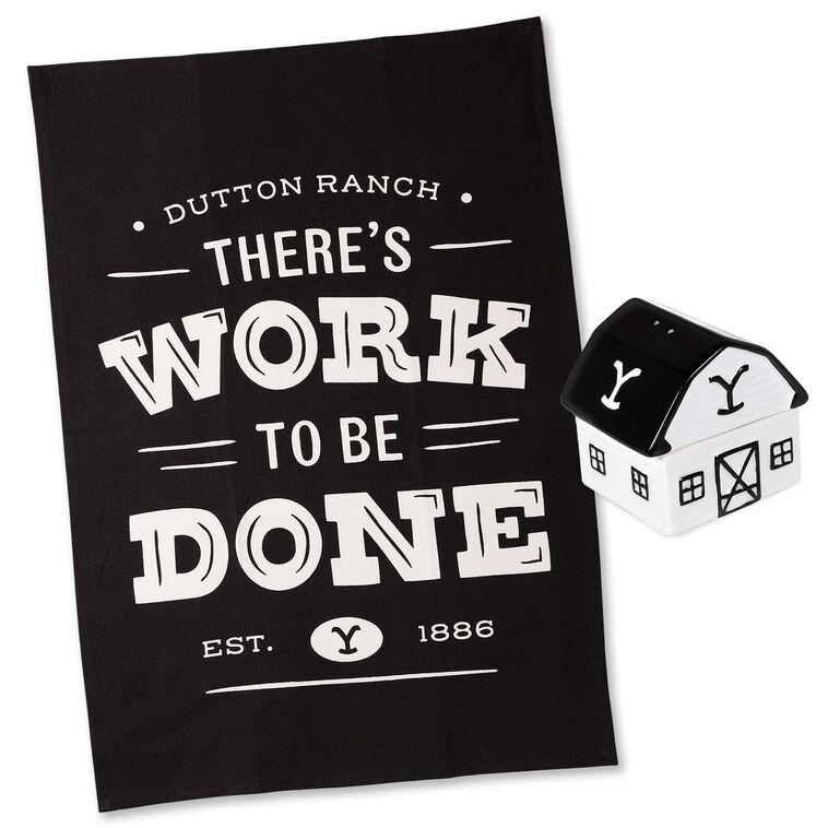 Yellowstone Work to Be Done Kitchen Gift Set