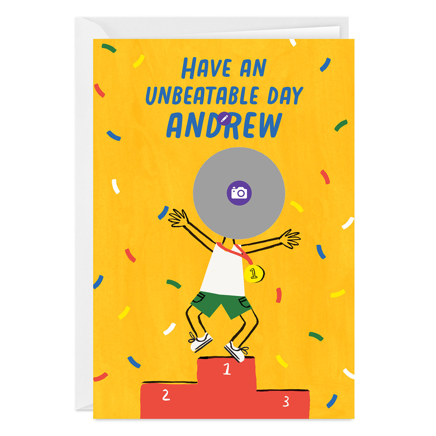 Have an Unbeatable Day Funny Custom Thinking of You Card for only USD 4.99 | Hallmark