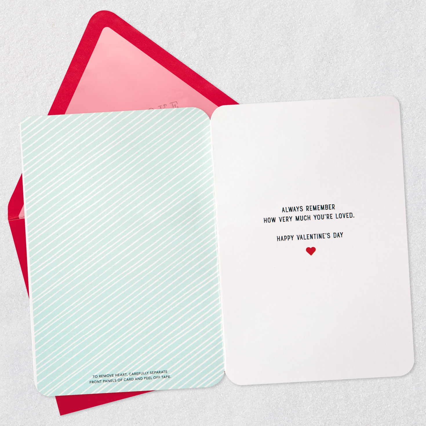 How Much You're Loved Valentine's Day Card With Detachable Heart for only USD 9.59 | Hallmark