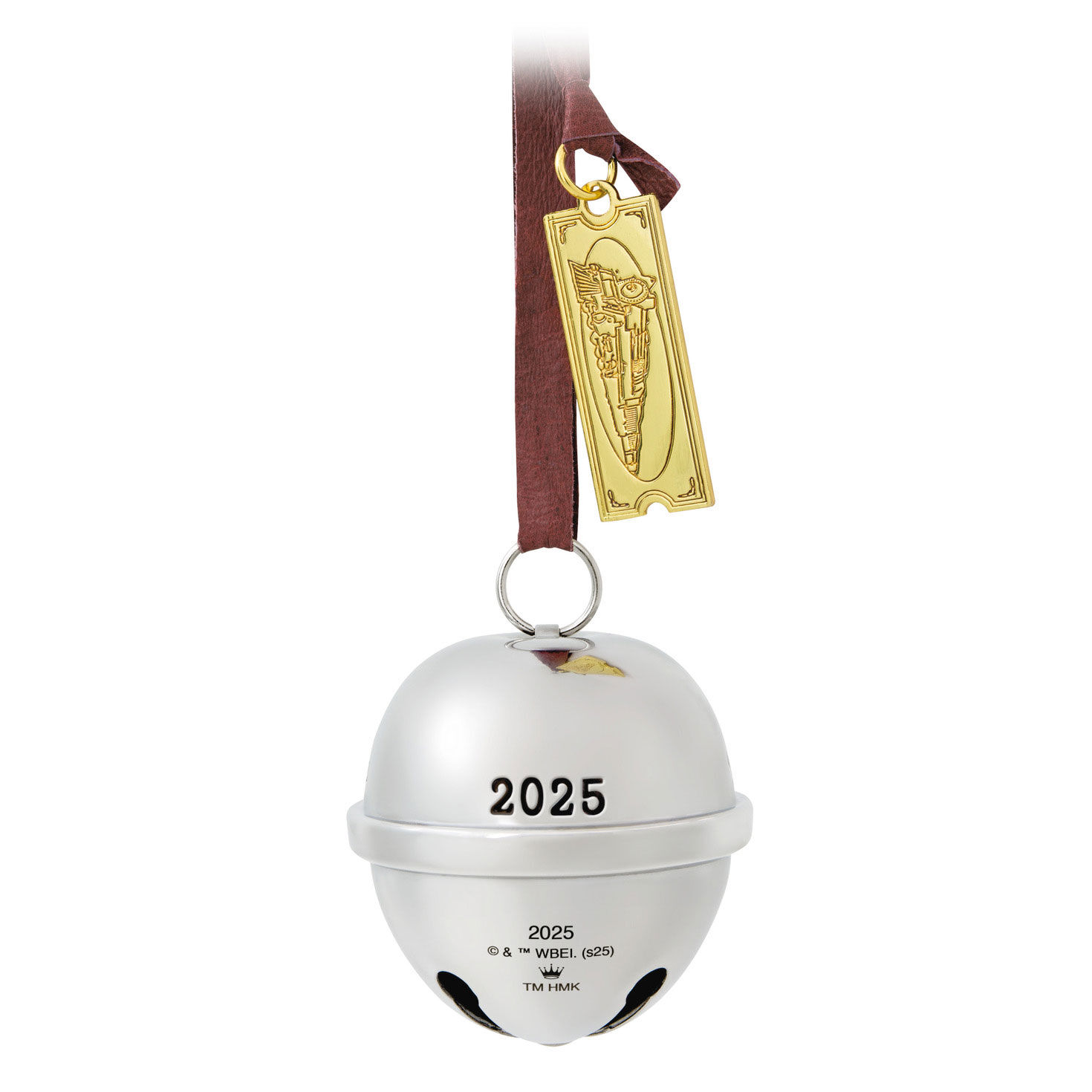 The Polar Express™ Santa's Sleigh Bell 2025 Metal Ornament for only USD 23.99 | Hallmark