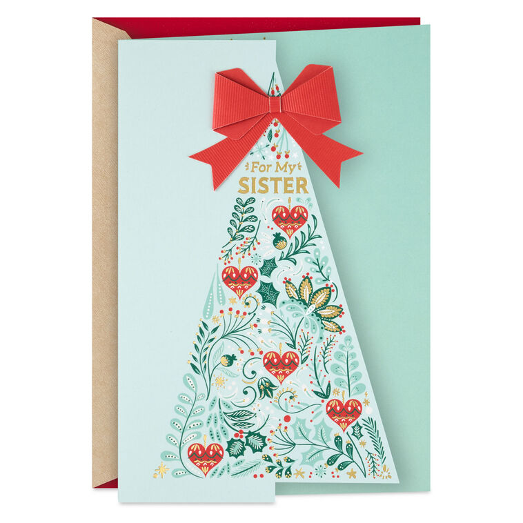 My Sister, My Friend Christmas Card