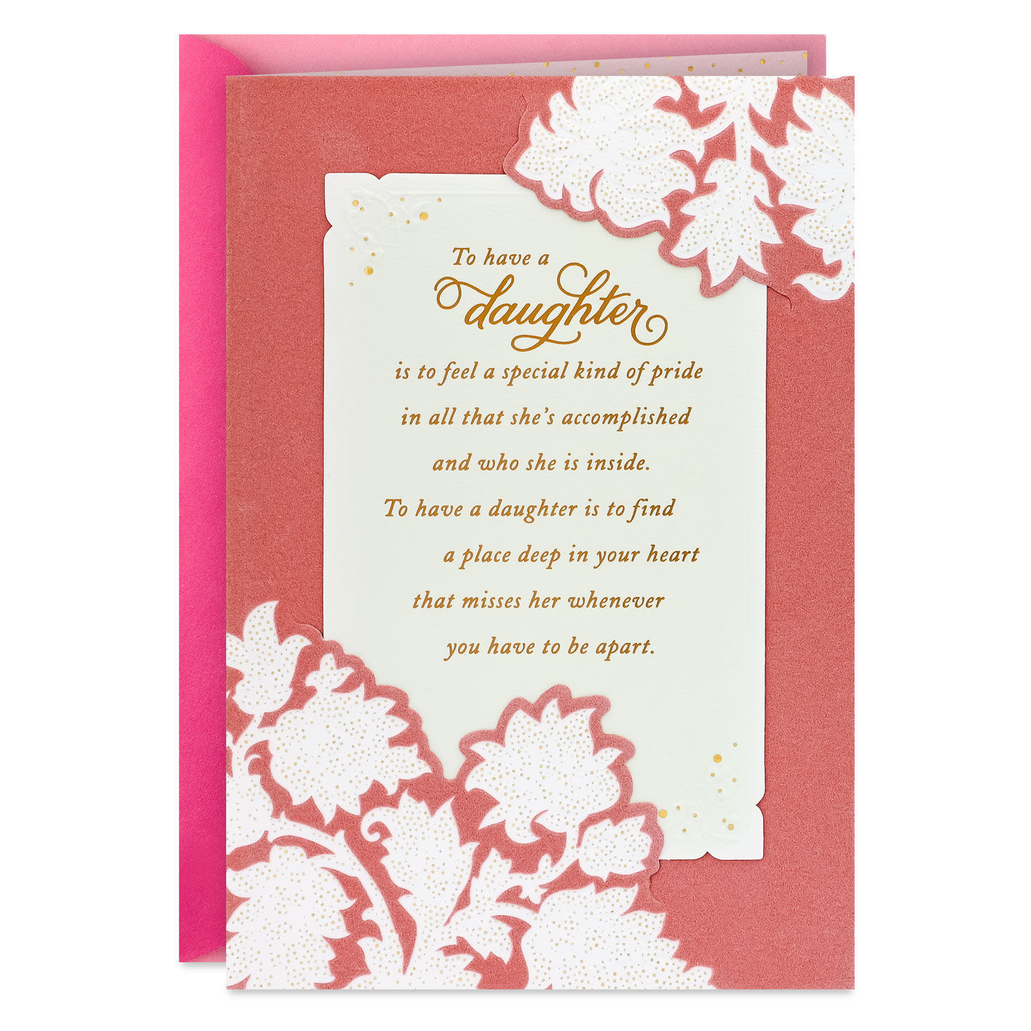 You're Loved and Cherished Birthday Card for Daughter