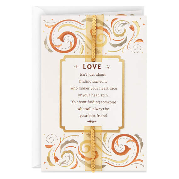 The Love You've Found Together Wedding Card, , large image number 1