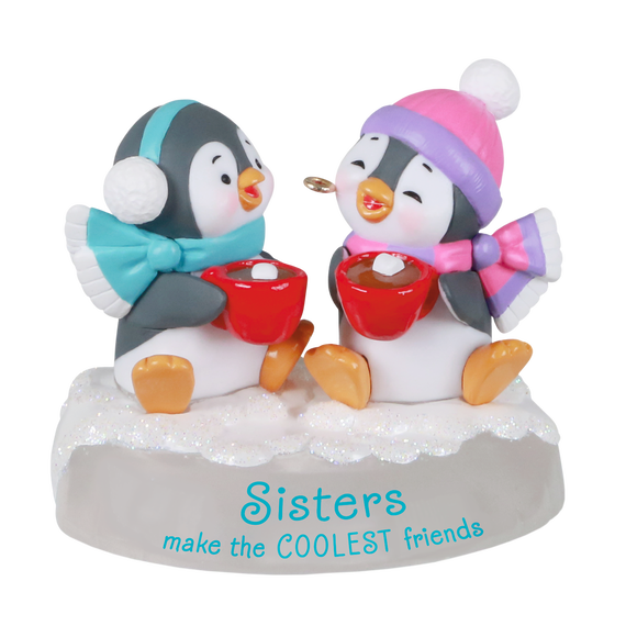 Sisters and Friends Penguins Ornament, , large image number 7