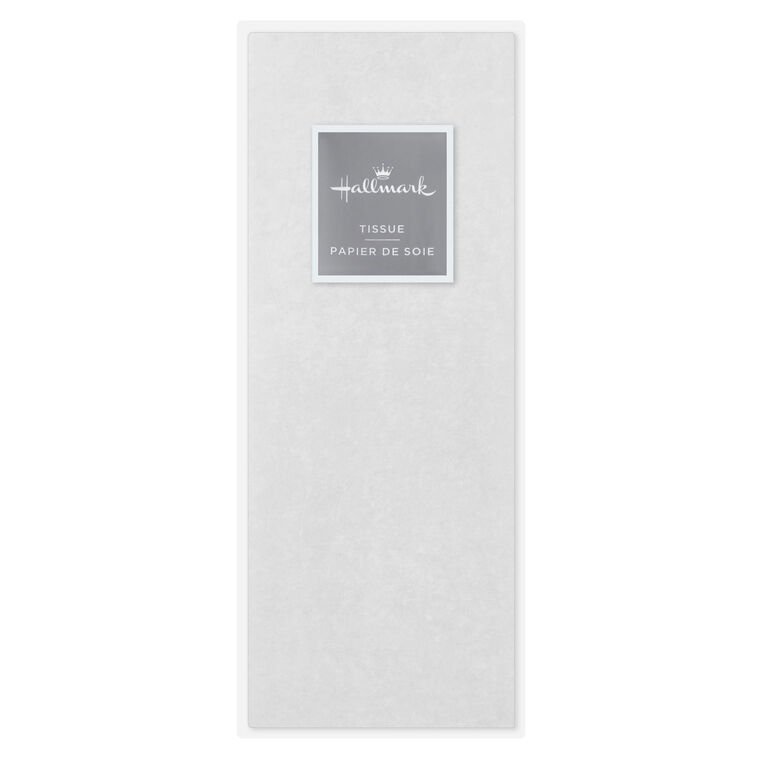 Solid White Tissue Paper, 10 sheets, , large image number 5