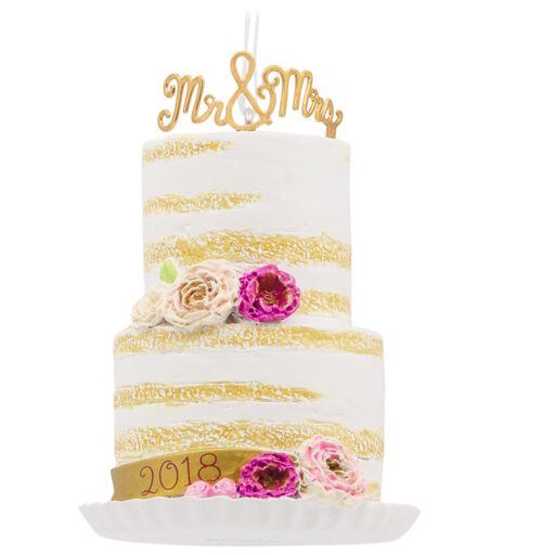 Wedding Ornaments Hallmark Wedding Cake 2018 Hallmark Ornament