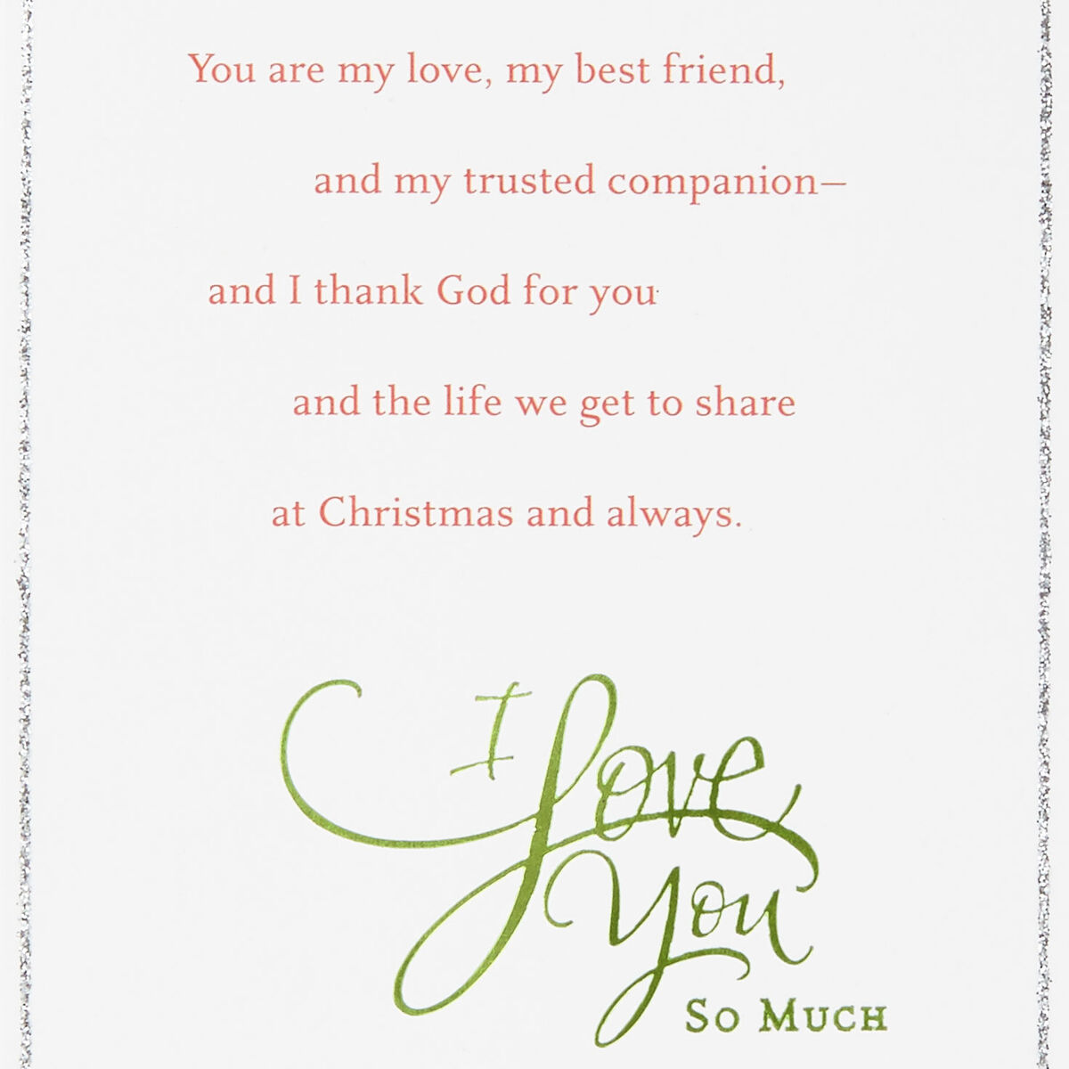 Blessings From God Religious Christmas Card for Husband - Greeting Cards - Hallmark