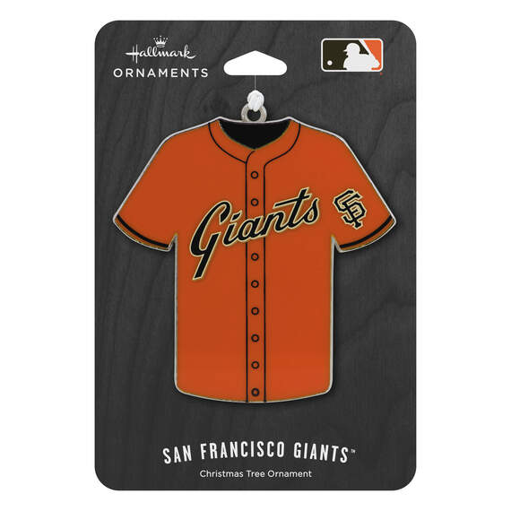 MLB San Francisco Giants™ Baseball Jersey Metal Hallmark Ornament, , large image number 4