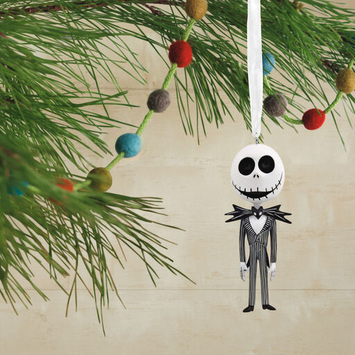 Disney Tim Burton's The Nightmare Before Christmas Jack Skellington Hallmark Ornament, 