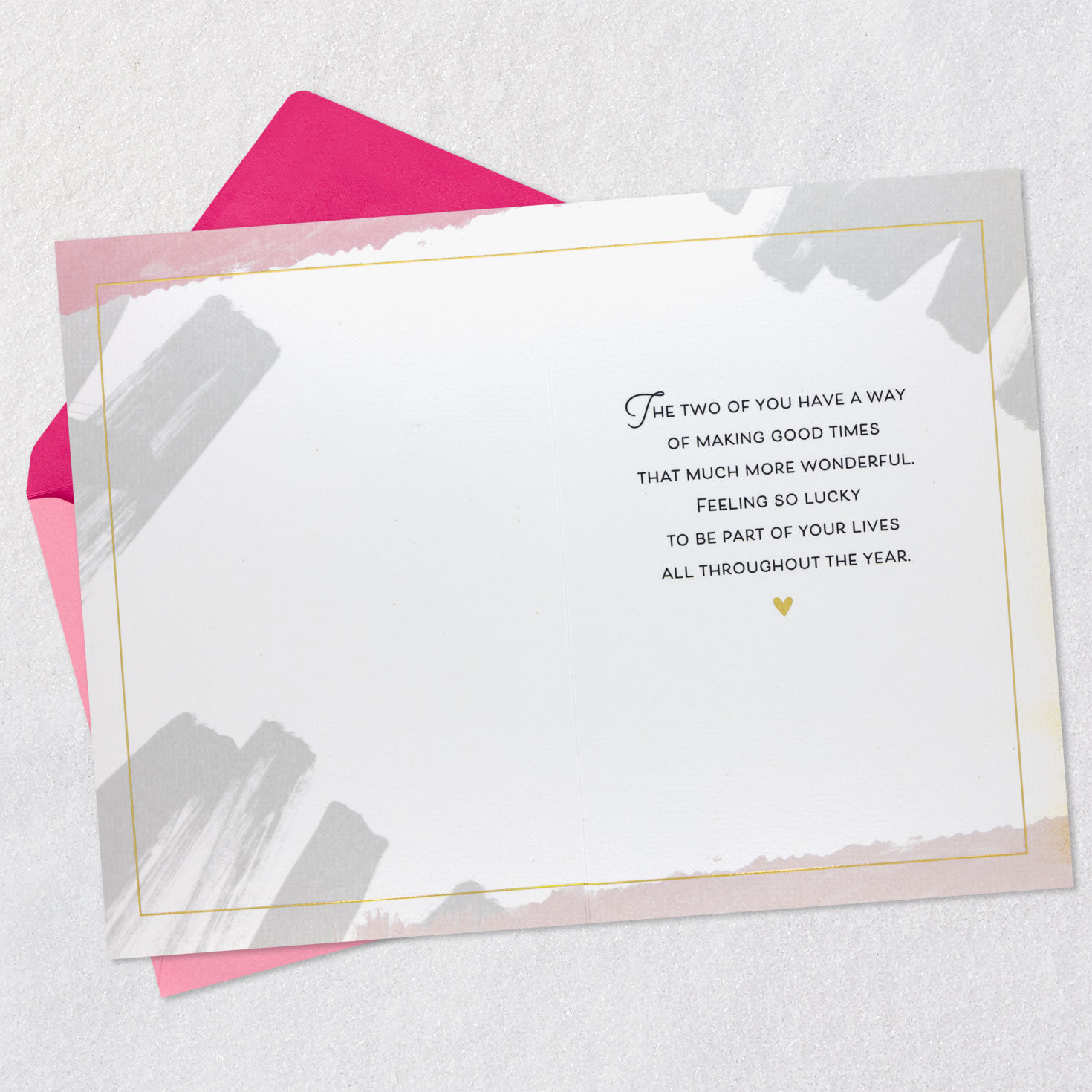 Butterflies Valentine for Daughter and Partner Open card with envelope image number 3