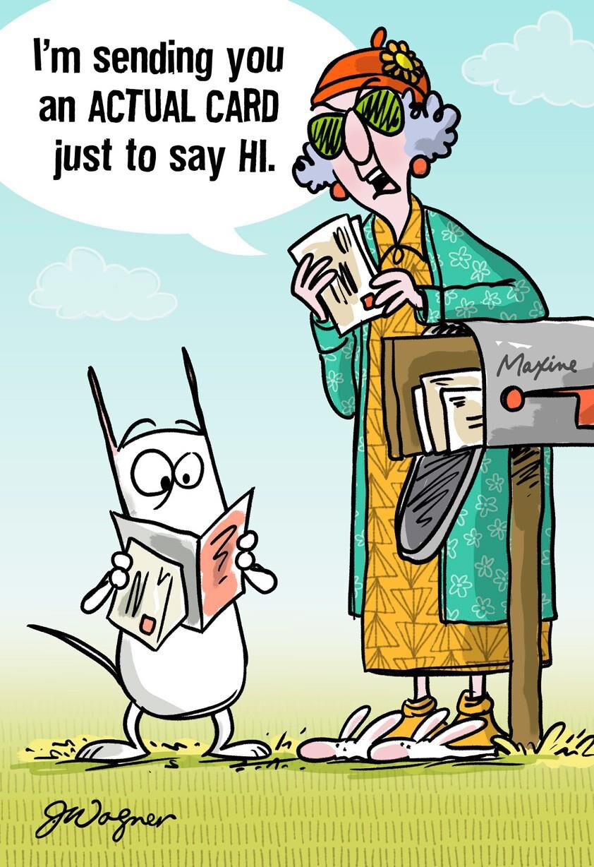Techno-Phobia Funny Just Because Card