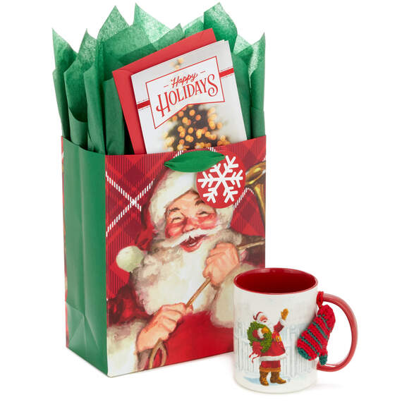 Santa Cup of Cheer Christmas Gift Set, , large image number 1