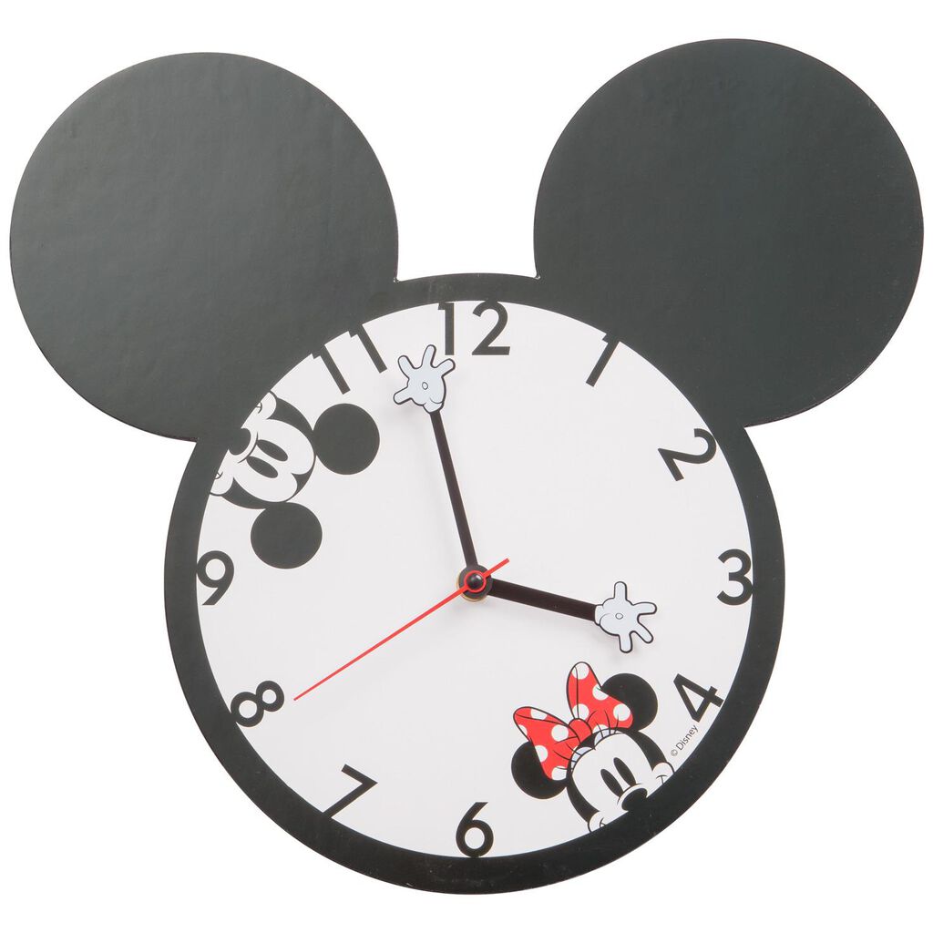 Disney Mickey Mouse Silhouette Wall Clock - Mickey Mouse Wall Clock Disney Mickey Mouse Silhouette Wall Clock - Mickey Mouse Wall Clock