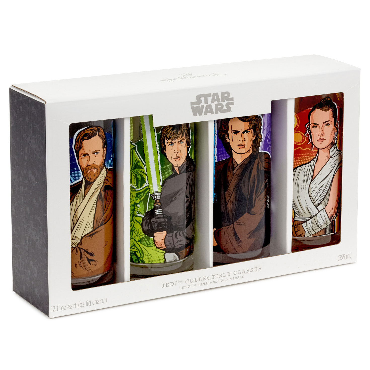 Star Wars™ Jedi™ Drinking Glasses, Set of 4 for only USD 44.99 | Hallmark