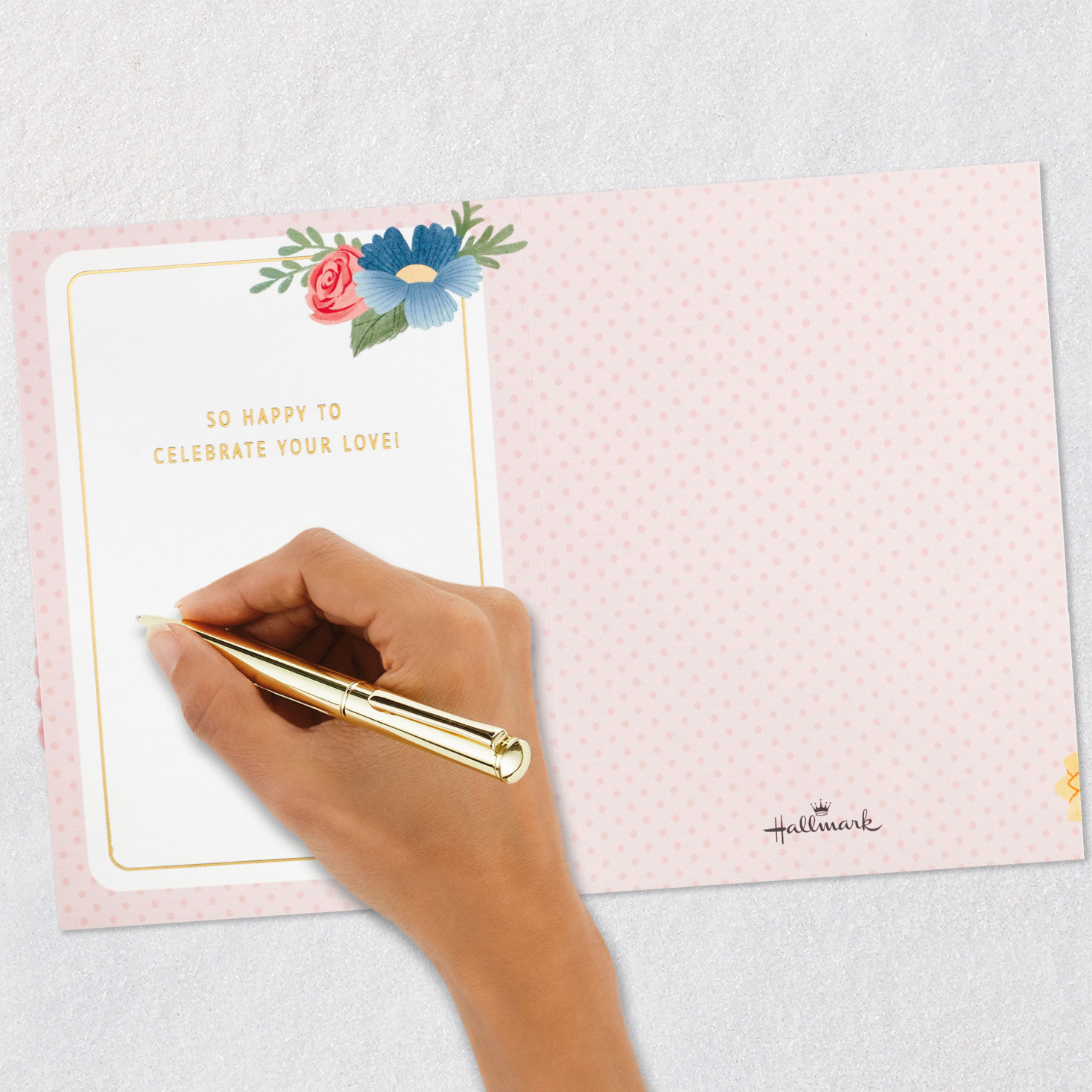 Celebrating Your Love 3D Pop-Up Wedding Card for only USD 6.99 | Hallmark