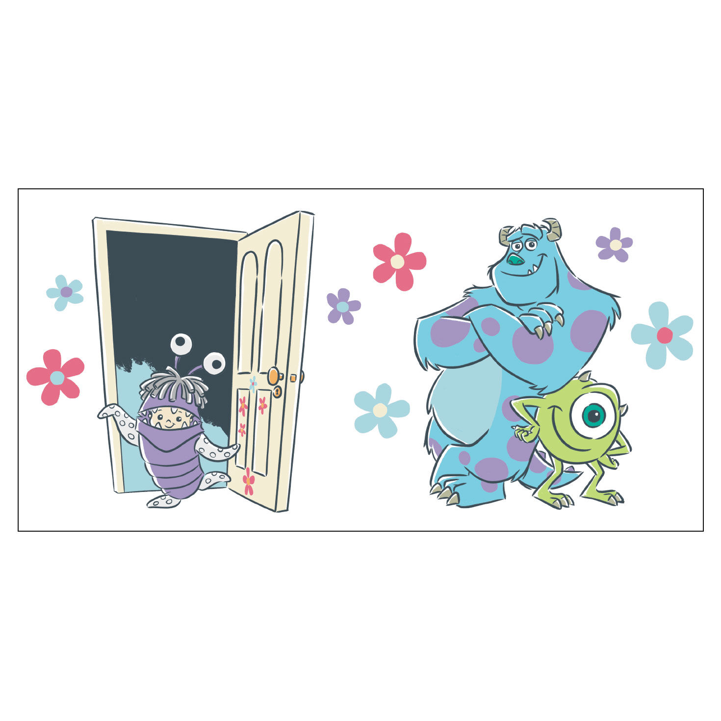 Disney and Pixar Monsters, Inc. Collector Glass Full glass design  image number 2