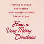 Love and Pride Christmas Card for Niece and Family, , large image number 2
