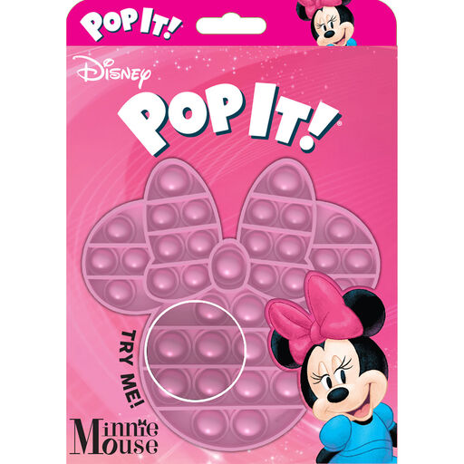 Ceaco Disney Minnie Mouse Pop It! Bubble Snap Fidget Toy, 