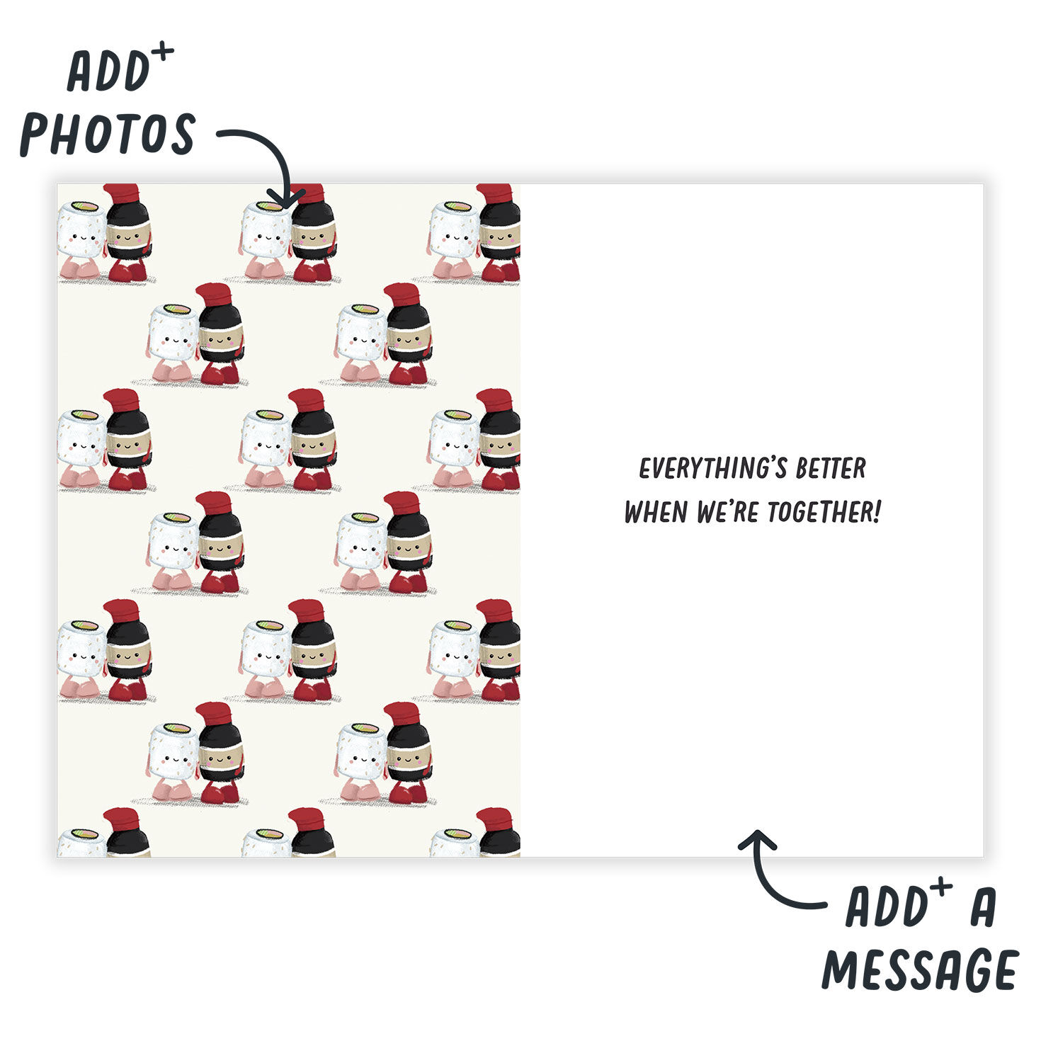 Soy Sauce and Sushi Punny Romantic Love eCard, , large image number 3