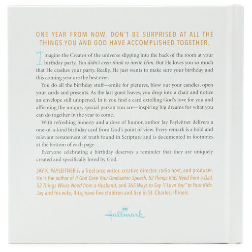If God Wrote Your Birthday Card Book, 