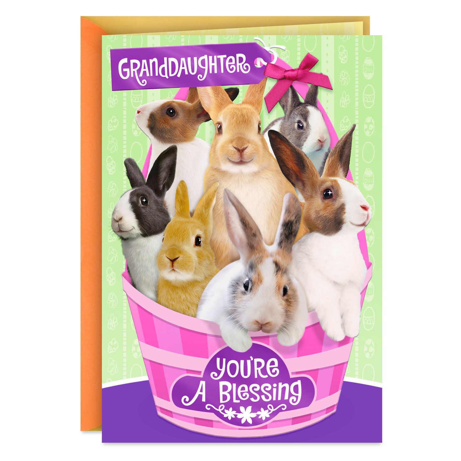 You're a Blessing Easter Card for Granddaughter