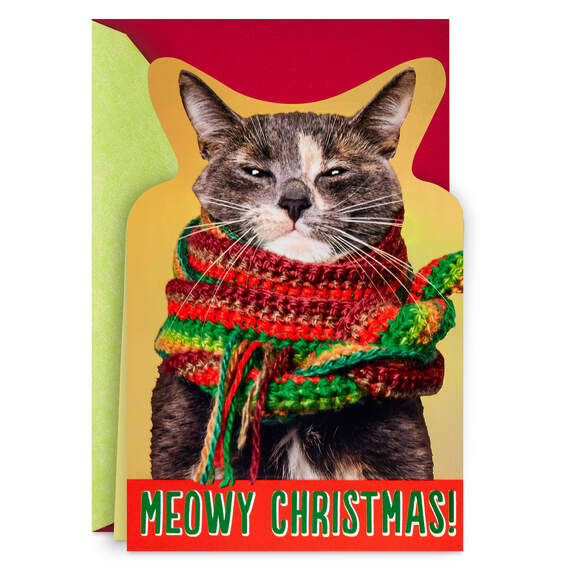 Get Yourself All Wrapped Up Funny Christmas Card, , large image number 1