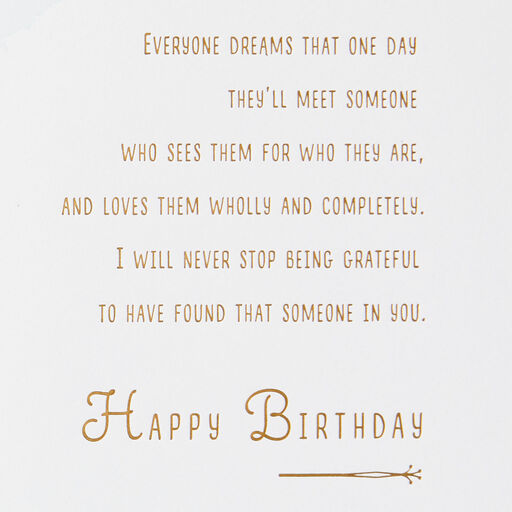 Grateful to Have Found You Birthday Card for Husband, 