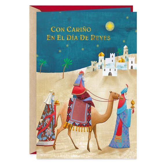 A Year of Joy Spanish-Language Three Kings Day Card, , large image number 1